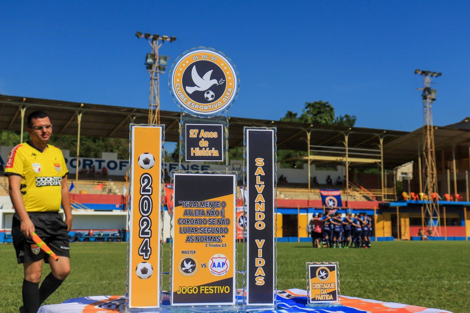 JOGO FESTA ANIVERSARIO DO CLUBE